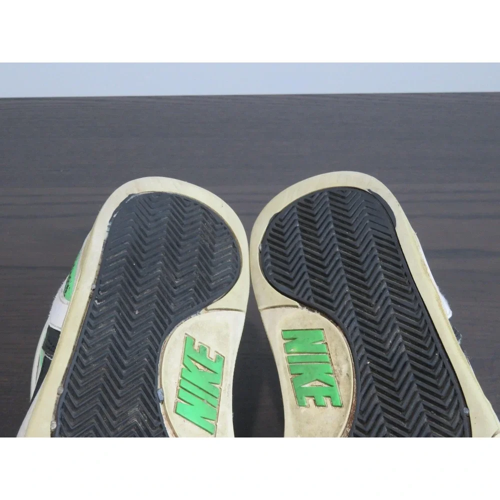 Nike Air Tech Challenge II Shoes Mens 8.5 White Green Tennis Sneakers 318408-100 - Picture 9 of 10